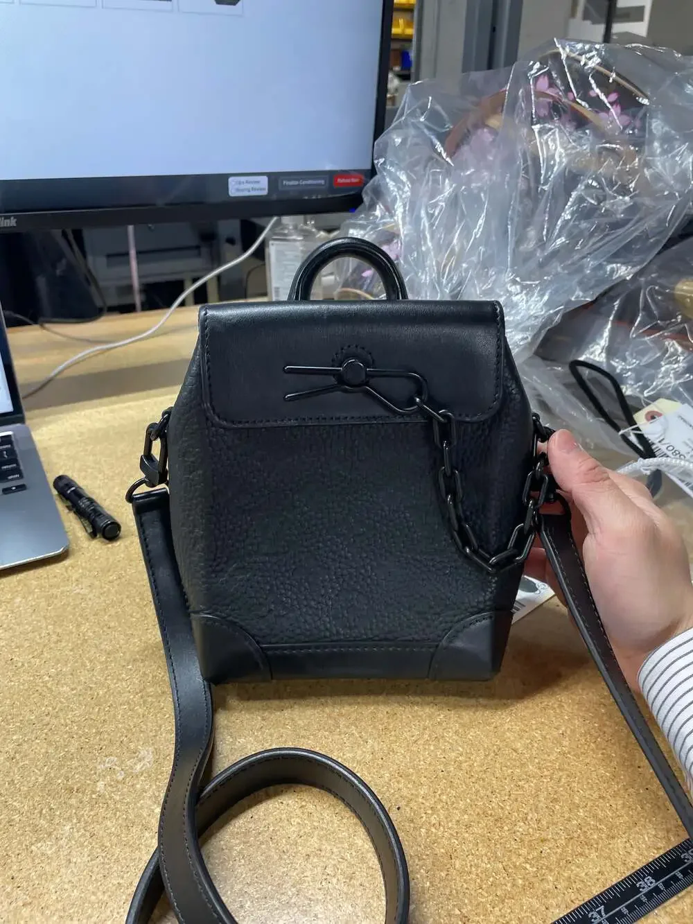 Louis Vuitton Steamer Bag Taurillon #254932L15B
